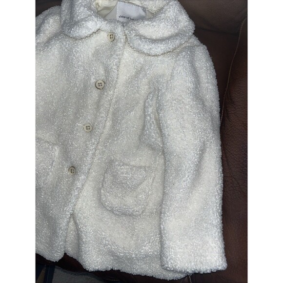 Beni And Jack San Francisco Beige Shepa Girls Jacket 3-4 100% Polyester Sherpa - Picture 2 of 6